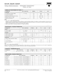 K824P Datasheet Page 2