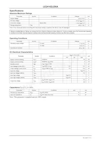 LE24162LBXA-SH Datasheet Pagina 3