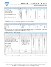 LH1262CACTR Datasheet Page 2