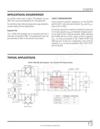 LT4293HMS#TRPBF Datasheet Page 13