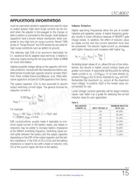 LTC4007EGN#TRPBF Datasheet Page 15