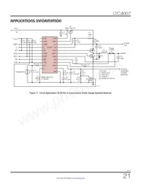 LTC4007EGN#TRPBF Datasheet Pagina 21