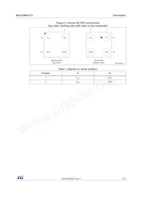 M24C64M-FCU6T/TF Datasheet Page 7