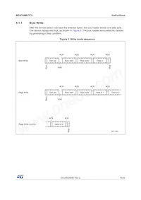 M24C64M-FCU6T/TF Datasheet Page 15