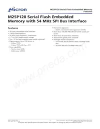 M25P128-VMFPBALT數據表 封面