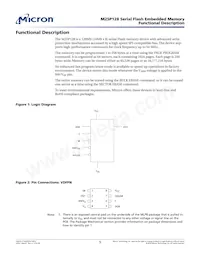 M25P128-VMFPBALT Datasheet Pagina 5