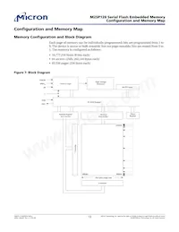 M25P128-VMFPBALT Datasheet Pagina 13