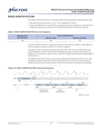 M25P128-VMFPBALT Datasheet Pagina 19