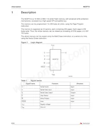 M25P16-VMN3TP/4 TR Datasheet Pagina 6