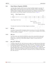 M25P16-VMN3TP/4 TR Datasheet Page 21