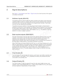 M58BW016FB7T3T TR Datasheet Page 14