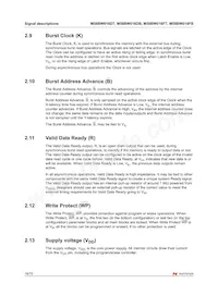 M58BW016FB7T3T TR Datasheet Page 16