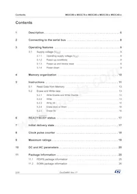M93C66-RMB6TG Datasheet Page 2