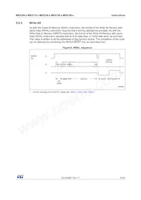 M93C66-RMB6TG Datasheet Pagina 15