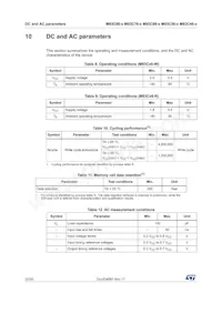 M93C66-RMB6TG Datasheet Page 20