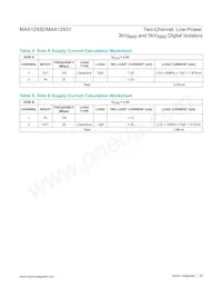 MAX12931BAWE+T Datasheet Page 20