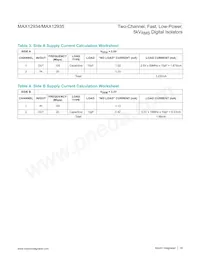 MAX12935BAWE+T Datasheet Page 18