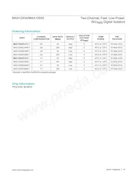 MAX12935BAWE+T Datasheet Page 19