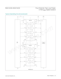 MAX14432FASE+T Datasheet Page 23