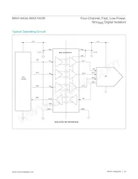 MAX14436FAWE+T Datasheet Page 22