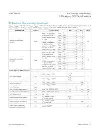 MAX14483AAP+T Datasheet Page 3