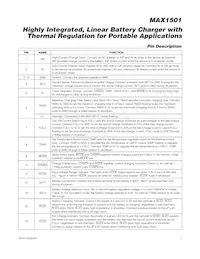 MAX1501ETE/V+T Datasheet Page 7