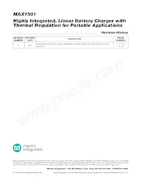 MAX1501ETE/V+T Datasheet Page 16