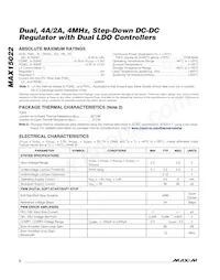 MAX15022ATI+T Datasheet Page 2