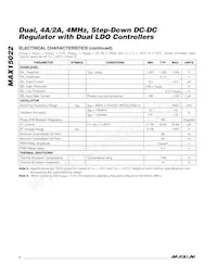 MAX15022ATI+T Datasheet Page 4