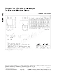 MAX1679EUA+T Datasheet Page 12