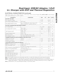 MAX1874ETE+T Datasheet Page 5