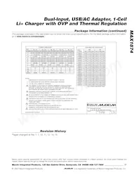 MAX1874ETE+T Datasheet Page 17