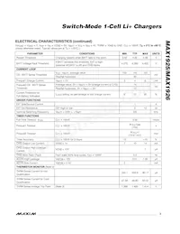 MAX1925ETC+T Datasheet Page 3