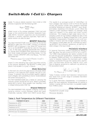 MAX1925ETC+T Datasheet Page 14