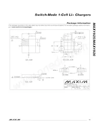 MAX1925ETC+T Datasheet Page 15