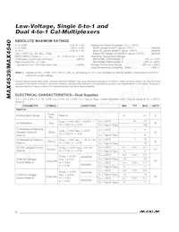 MAX4540EAP Datenblatt Seite 2
