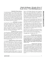 MAX4578CWP+T Datasheet Page 13