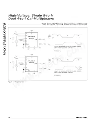 MAX4578CWP+T Datasheet Page 16