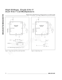 MAX4578CWP+T Datasheet Page 18