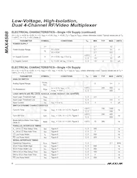 MAX4588CAI+T Datasheet Page 6