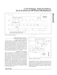 MAX4588CAI+T Datasheet Page 13