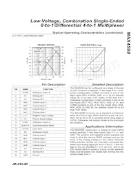 MAX4598EAP+T數據表 頁面 7