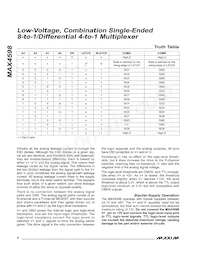 MAX4598EAP+T數據表 頁面 8
