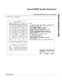 MAX4740HETE+T Datasheet Page 11