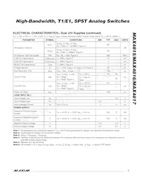 MAX4817ETE+T Datasheet Page 5