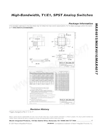 MAX4817ETE+T Datasheet Page 17