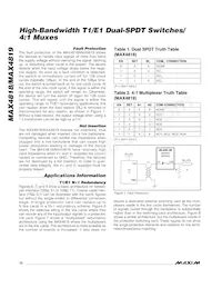 MAX4818ETE+T Datasheet Page 12