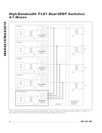 MAX4818ETE+T Datasheet Page 16
