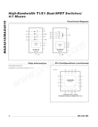 MAX4818ETE+T Datenblatt Seite 20
