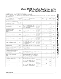 MAX4850ETE+T Datasheet Page 3